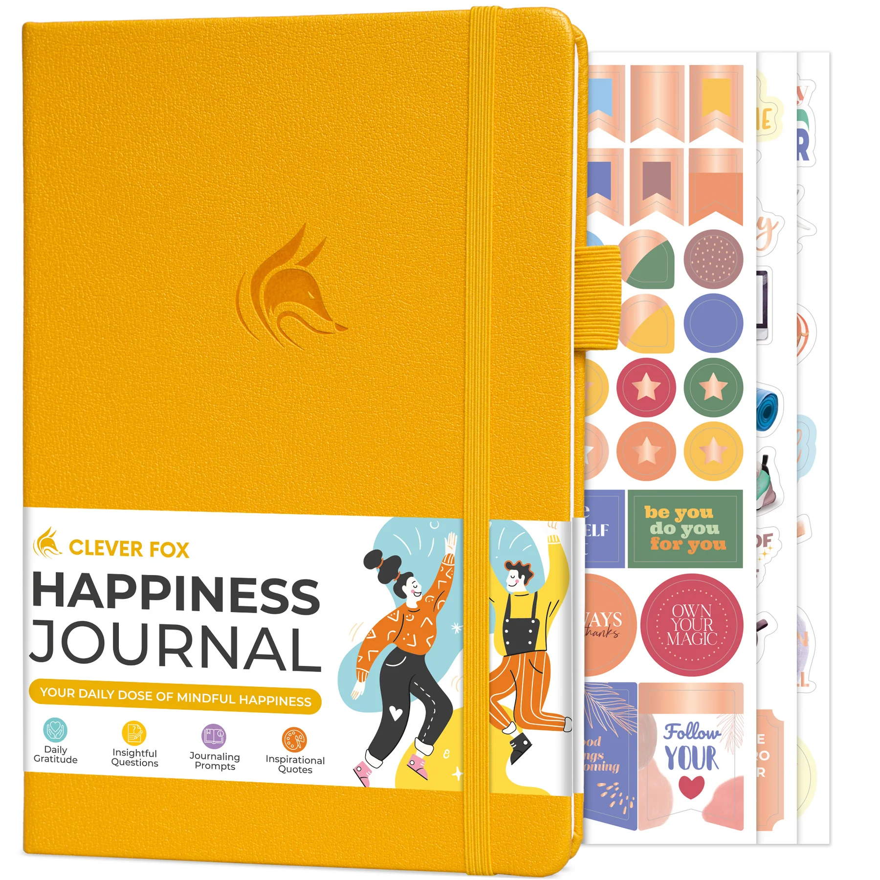 Clever Fox Happiness Notebook