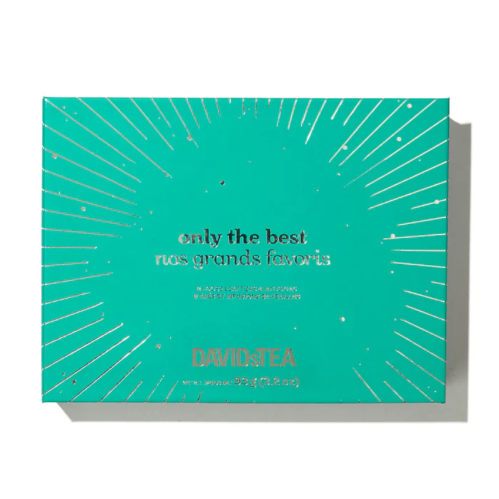 DAVIDsTEA Only the Best 8-Tea Loose Leaf Sampler