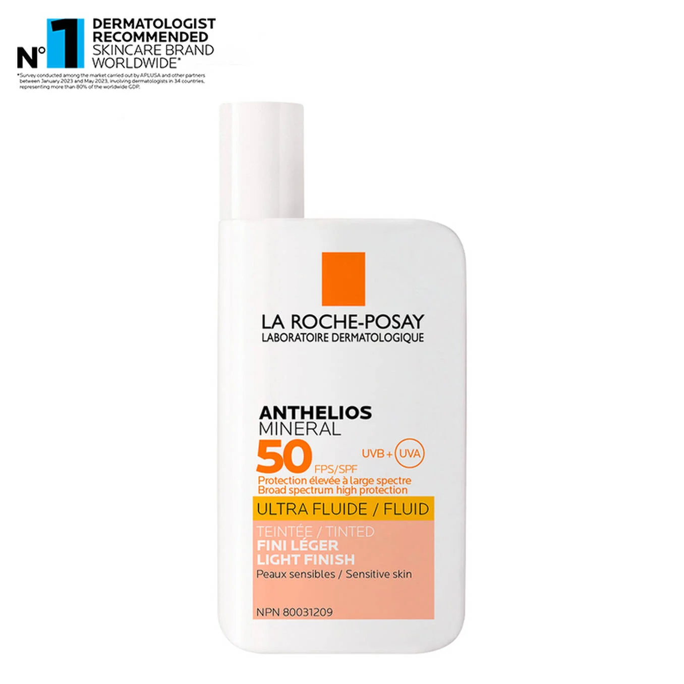 La Roche-Posay Anthelios Mineral Ultra-Fluid SPF 50 bottle