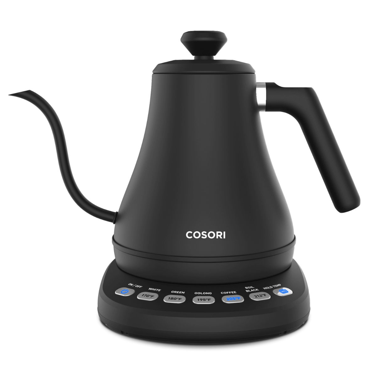 COSORI Original Electric Gooseneck Kettle in matte black